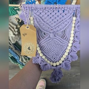 1 foot macrame wall hanging